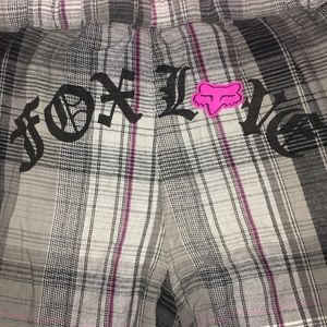 Fox Racing Brand Girls Stoppie Pajama Bottoms NWTS